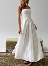 Carys Maxi Dress White