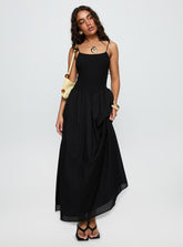 Carys Maxi Dress Black