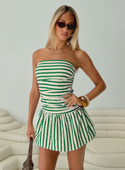 Montebello Strapless Mini Dress Multi Tall