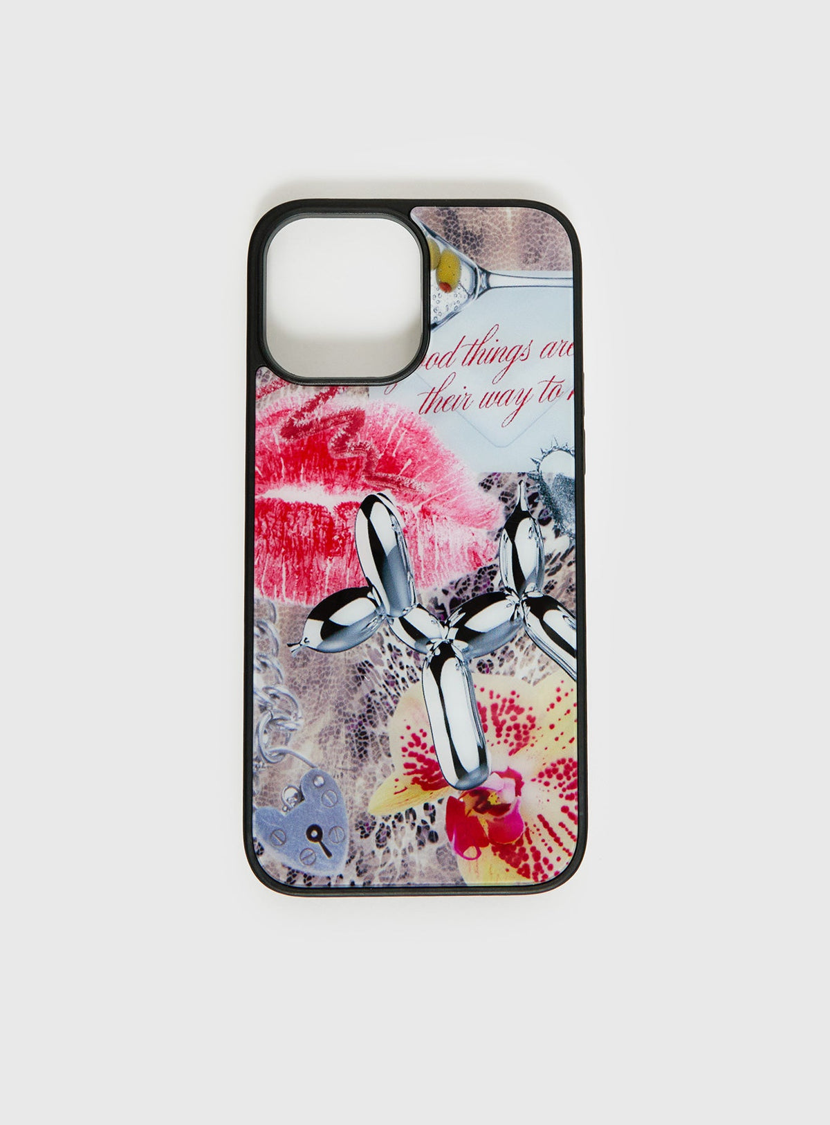 Nottie iPhone Case Leopard Collage