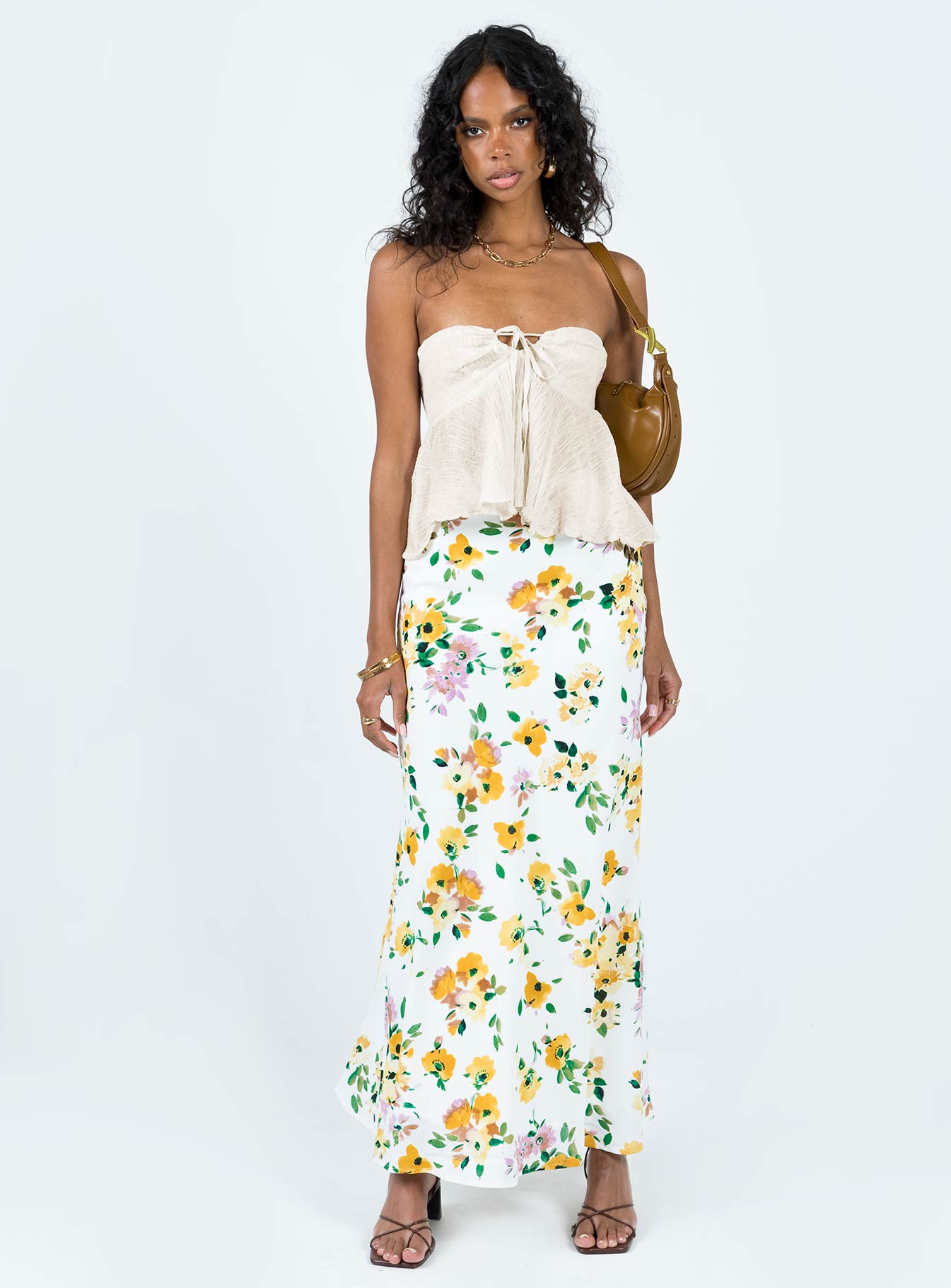 Long Summer Nights Top Ivory