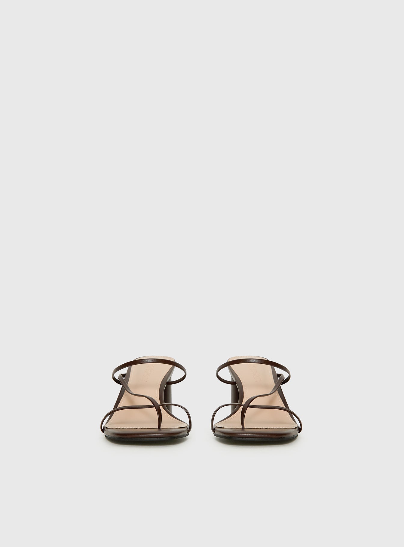 The Becka Heels Chocolate