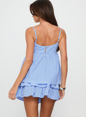 Sun Soaked Tiered Set Blue Stripe