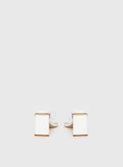 The Becka Heels White
