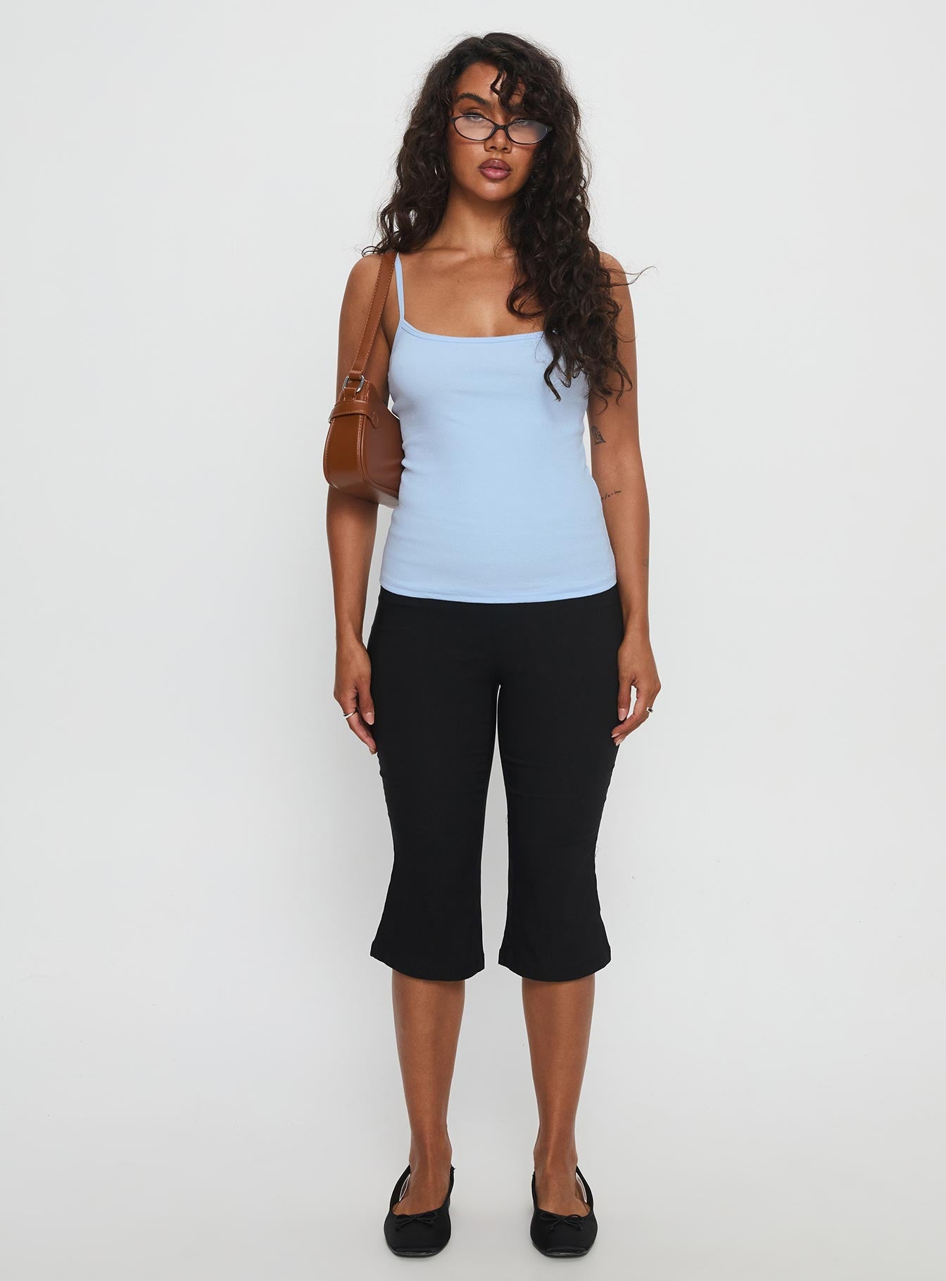 Baseline Longline Tank Top Blue